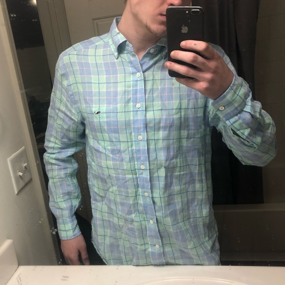 Vine yard vines casual button down